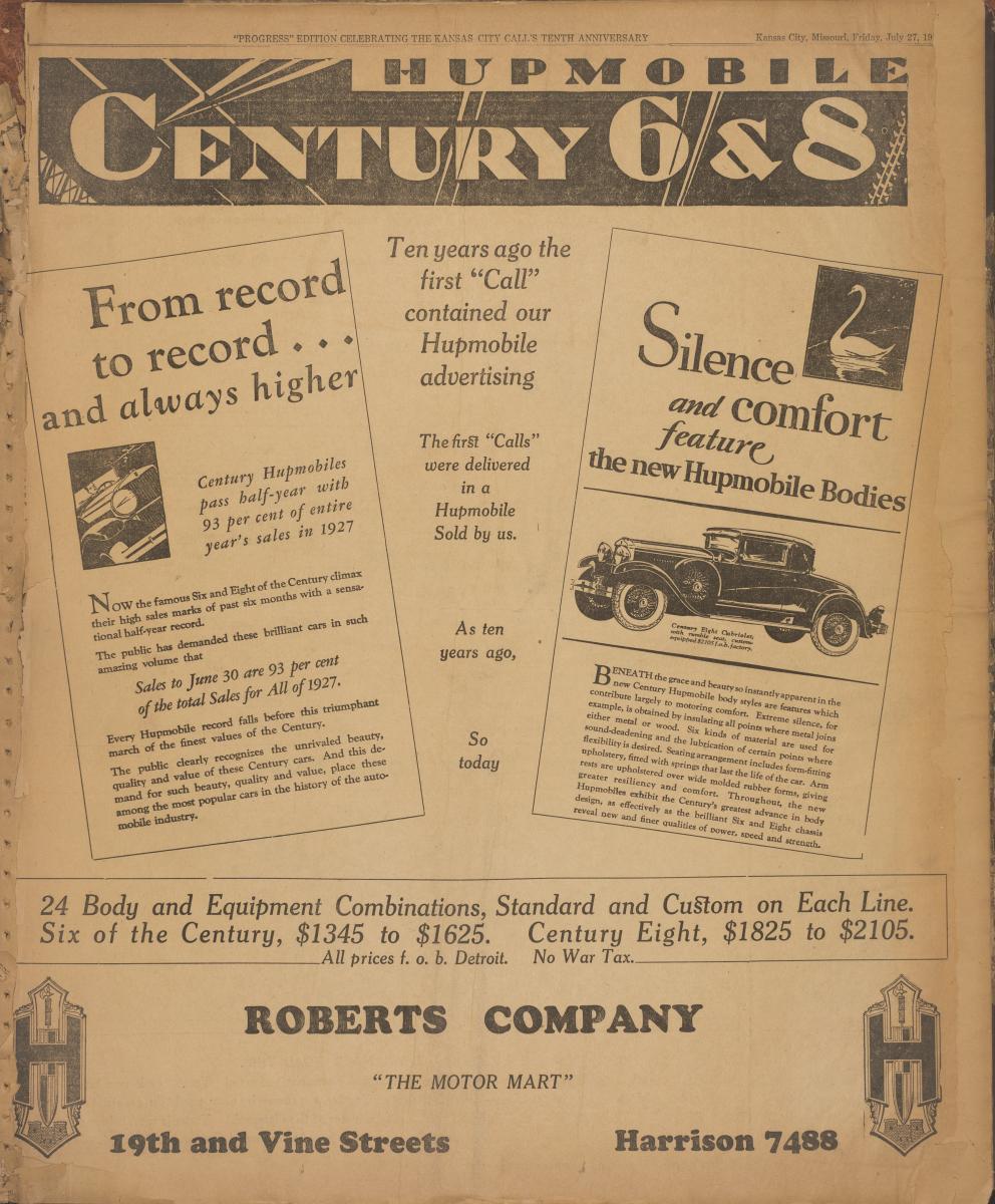 Roberts Co. Advertisement