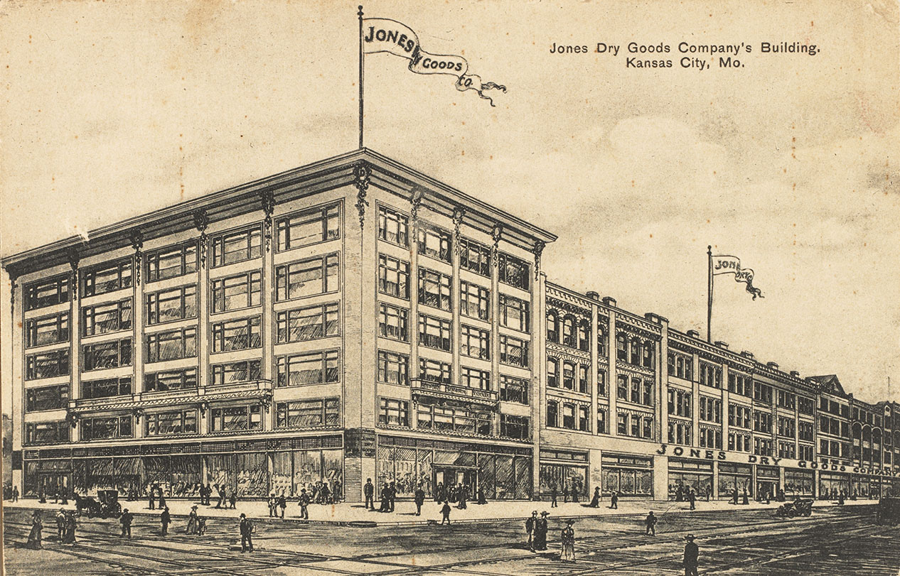 Postcard of the Jones Dry Goods Company