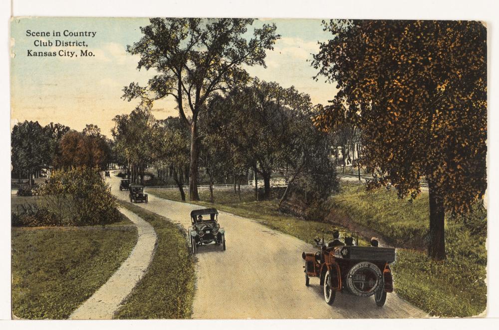Postcard of the Country Club district