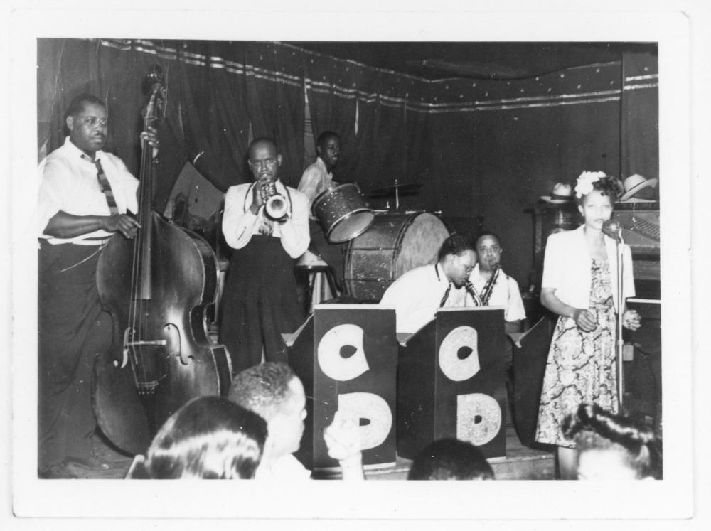 Jazz band Walter Page.
